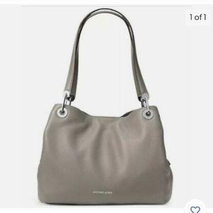 Michael Kors NWT. Pearl gray tote